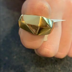 Lia Sophia Gold Ring Size 6